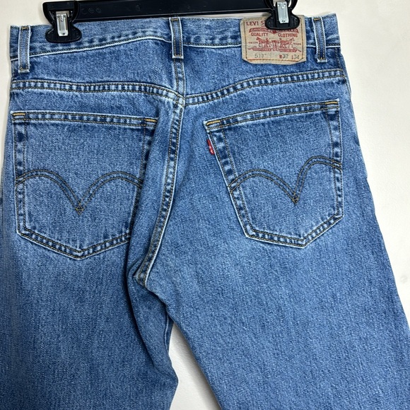 Levi’s | Classic Bootcut Red Tab Jeans | 517 | Stiff Pants | Size W32 L34 - Picture 8 of 12